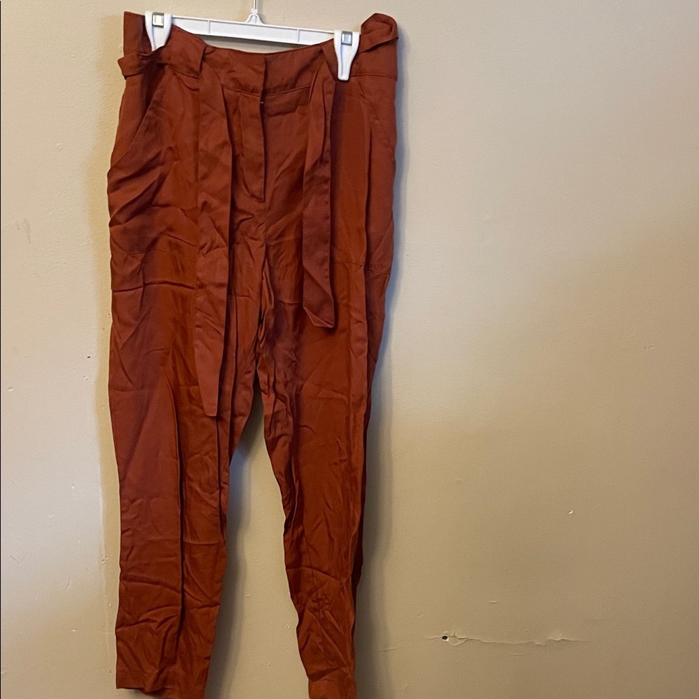 Reitmans Women's Terracotta Straight Leg Pants (Bin B)